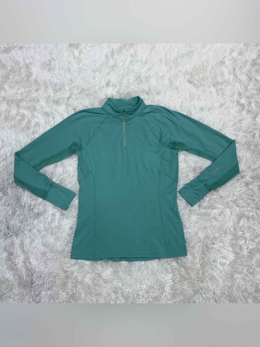 Women’s Medium Green Noble Outfitters Long Sleeve Horseback Riding Sunshirt